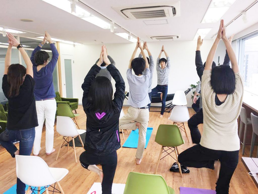 出張オフィスヨガレポート〜株式会社ガラパゴス様〜