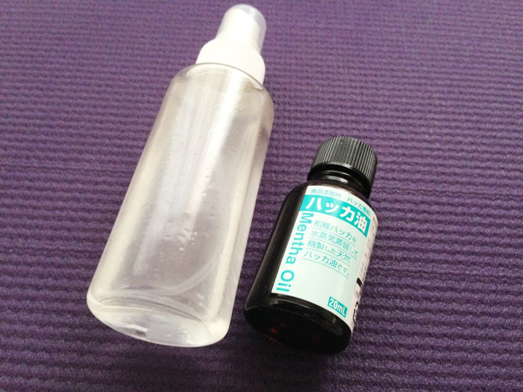 ハッカ油スプレーの作り方・効果（暑さ対策・湿気対策）