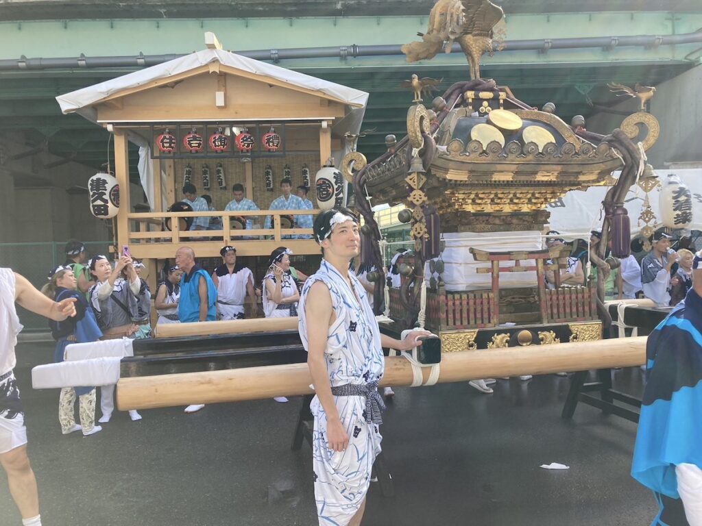 佃住吉神社例大祭2023の様子