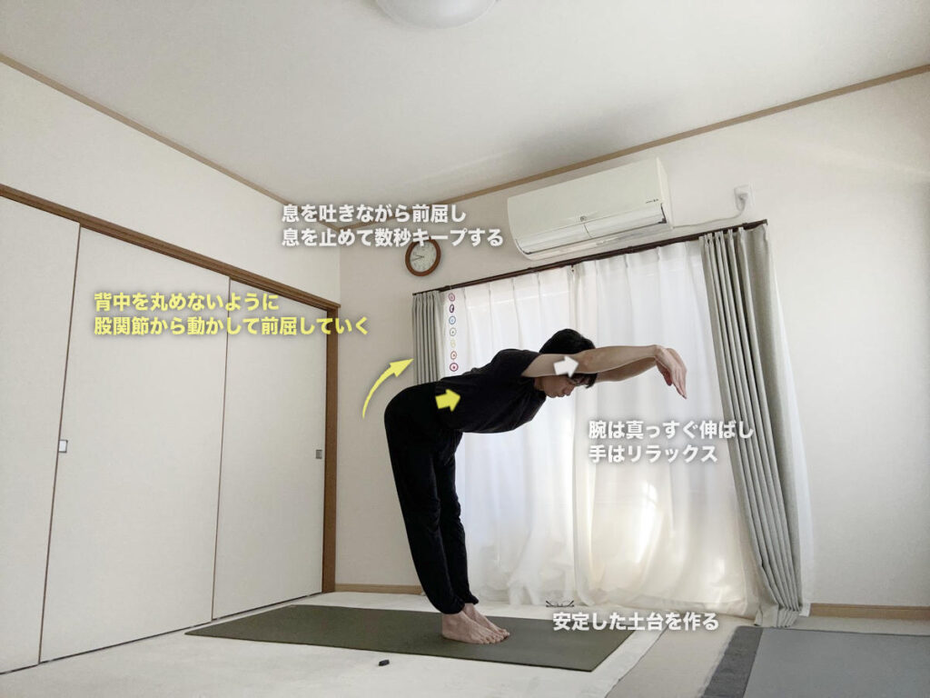 サマコーナーサナ（直角のポーズ）の効果とやり方・図解