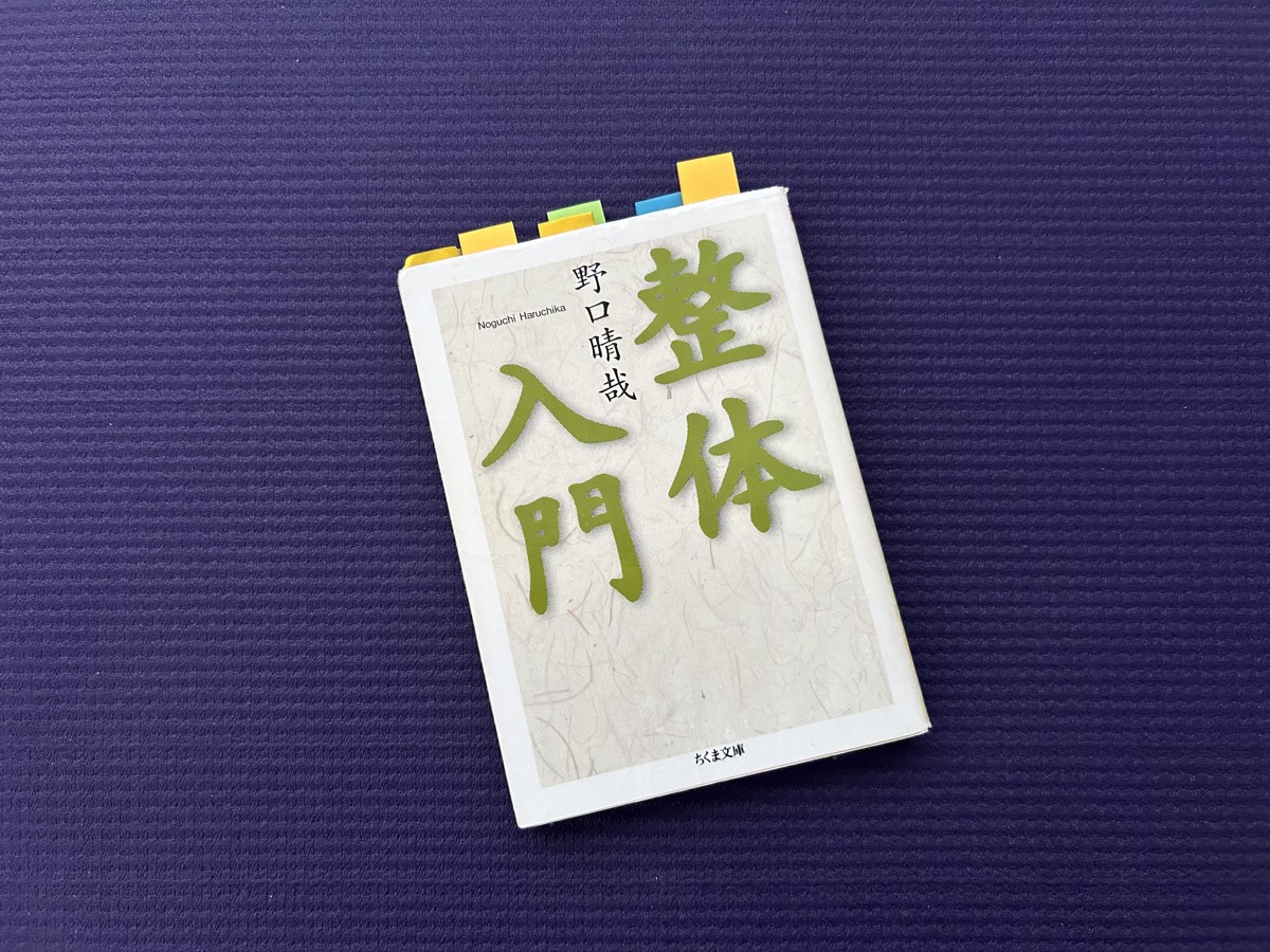 整体入門／野口晴哉(著)｜自己治癒力を高める｜書籍紹介