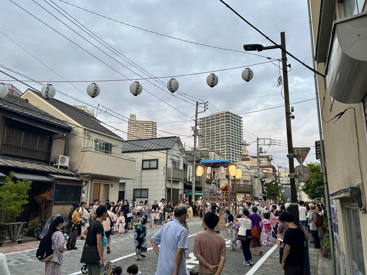7/13(日)〜15(火)は佃島盆踊り（レッスンは通常通り）
